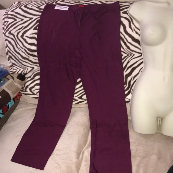 Dickies small maroon scrub pants  💕 - Picture 1 of 4